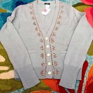 J Crew sequins Sweater